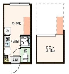 ハーモニーテラスルクス千川の物件間取画像